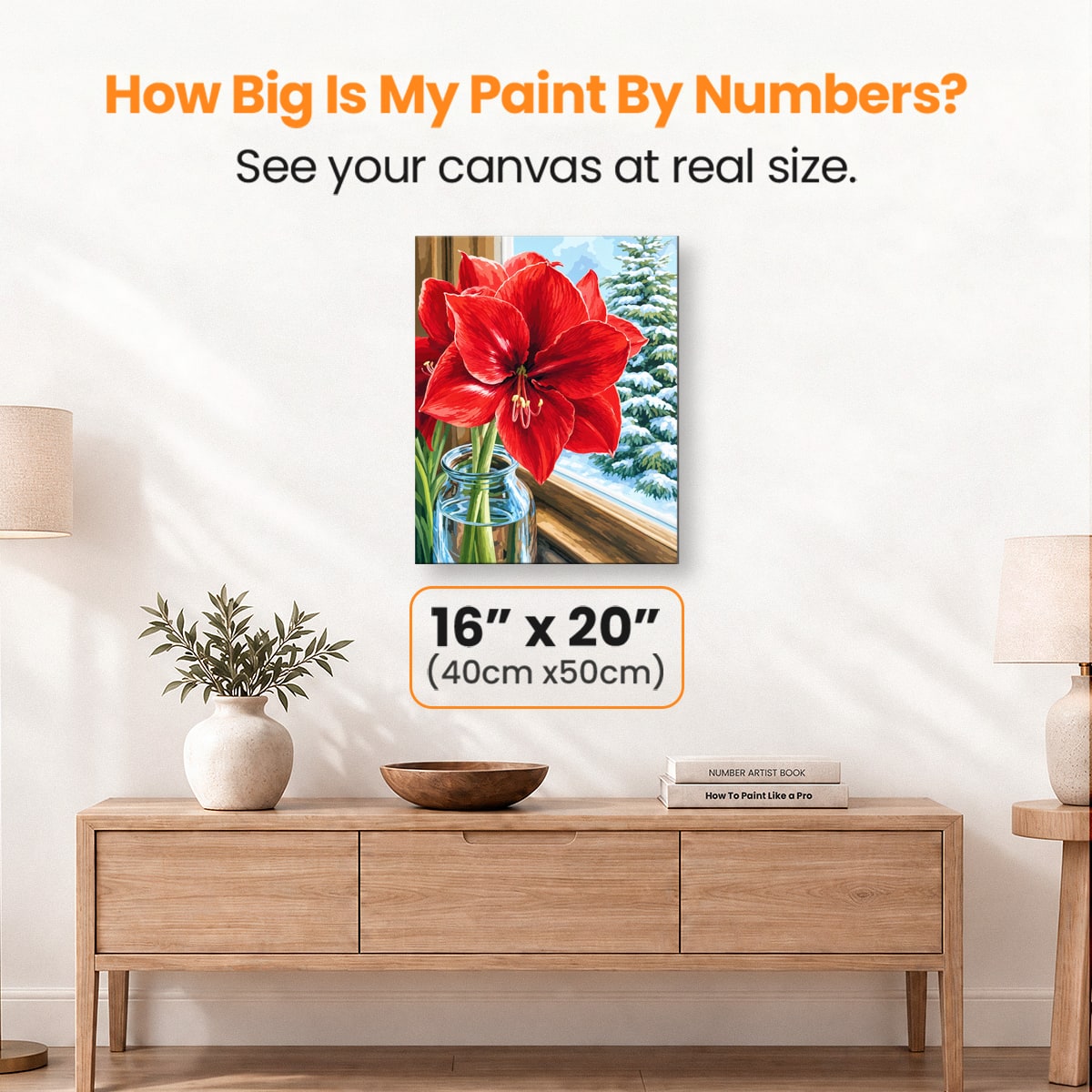 Radiant Bloom - Number Artist Paint by Numbers Kits