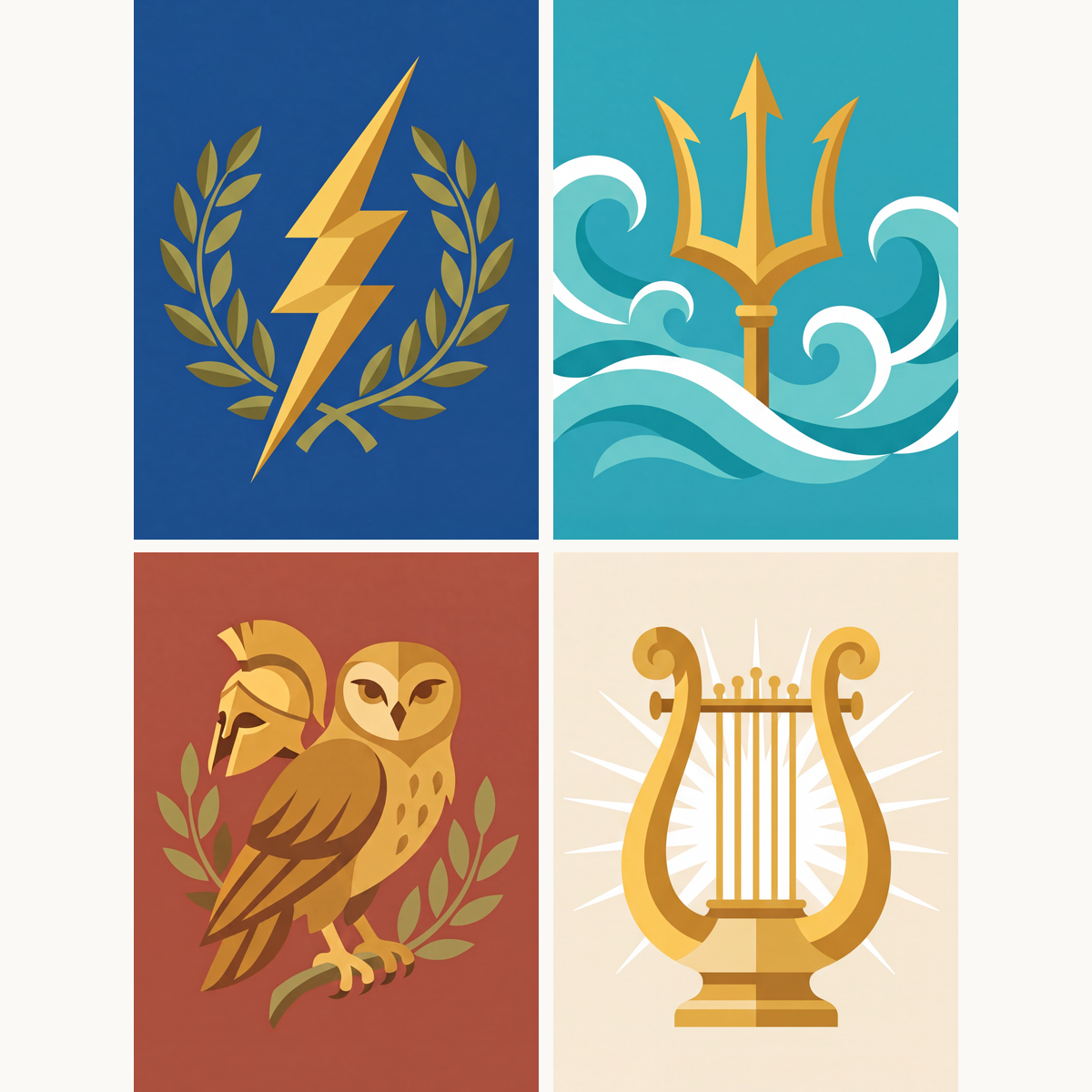 Gods of Olympus - Number Artist Paint by Numbers Kits