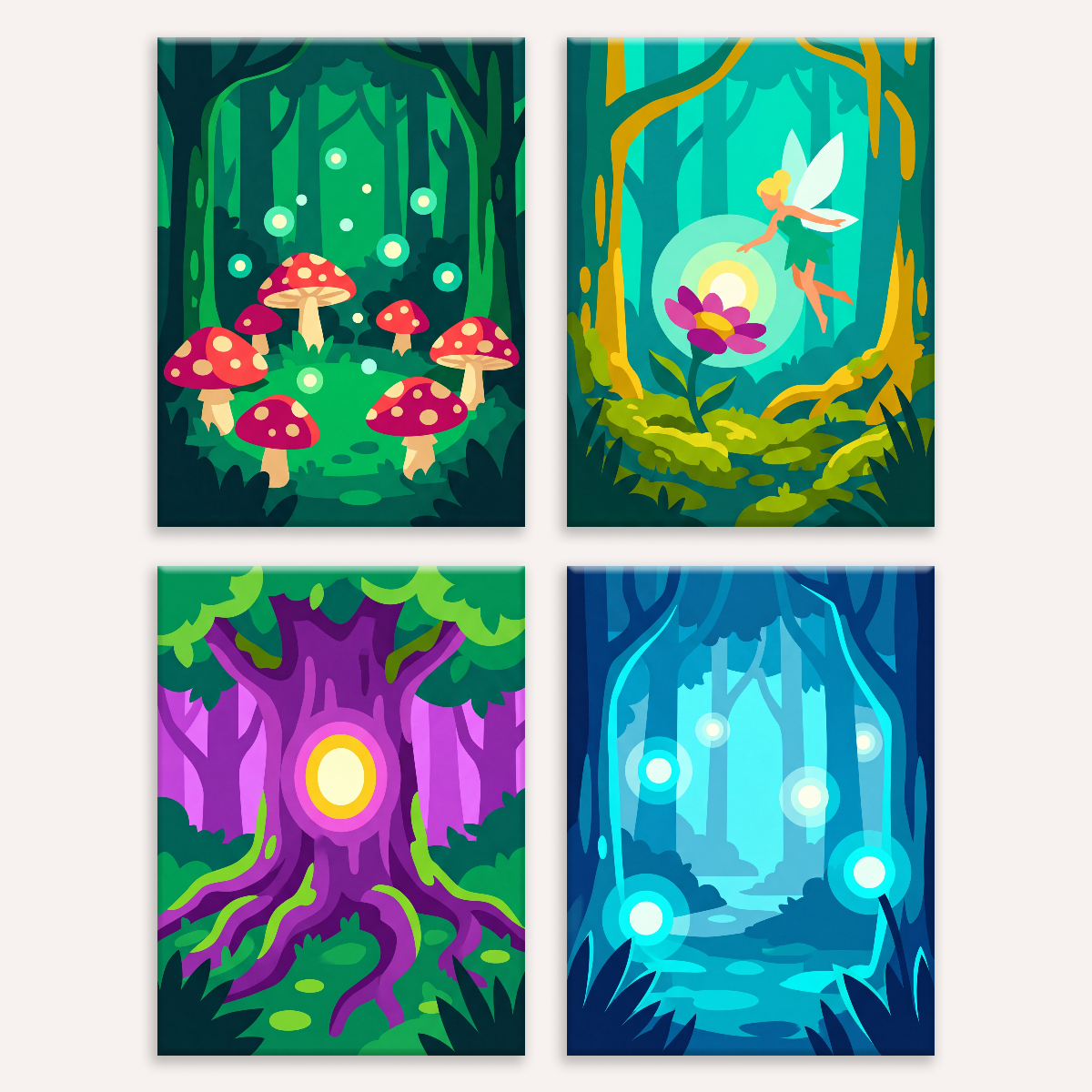 Whispering Woods - Number Artist Paint by Numbers Kits