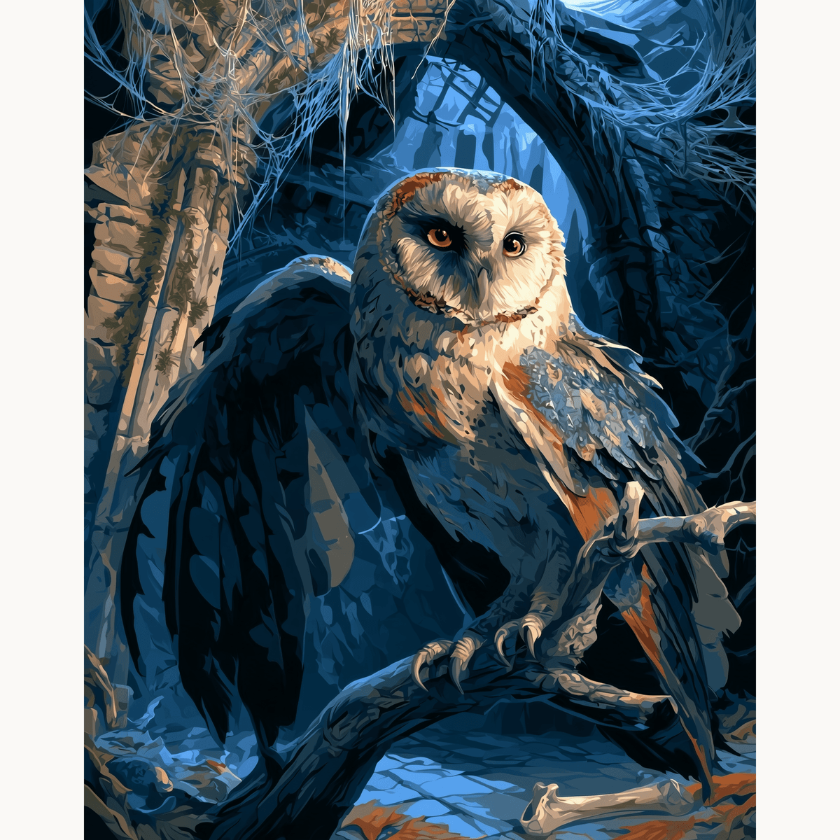 Owl's Quarters - Number Artist Paint by Numbers Kits