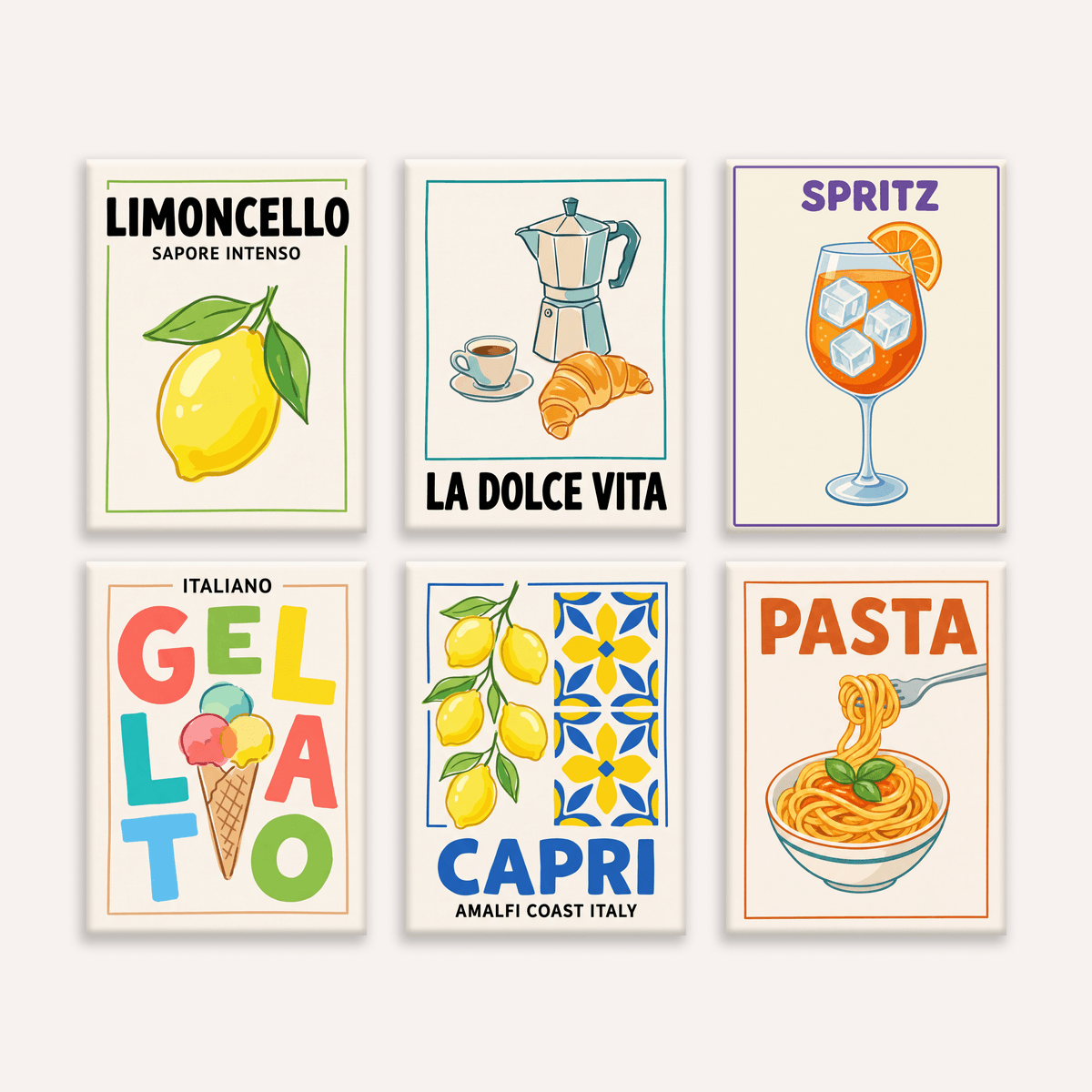 Italian Summer - Number Artist Paint by Numbers Kits