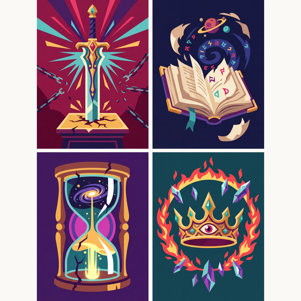 Artifacts of Power - Number Artist Paint by Numbers Kits