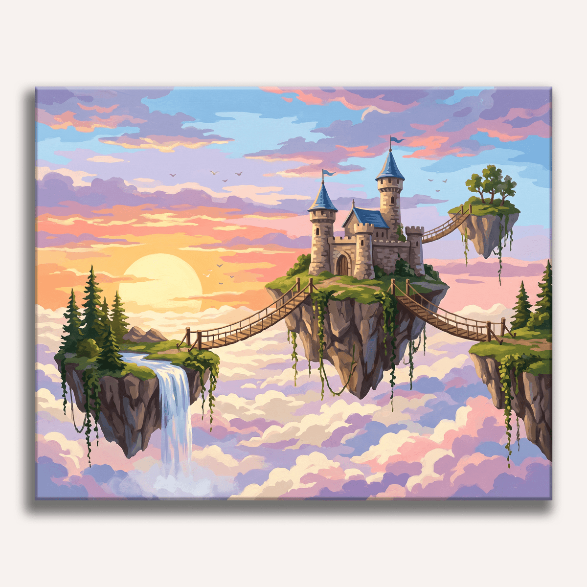 Floating Island Dreams - Number Artist Paint by Numbers Kits