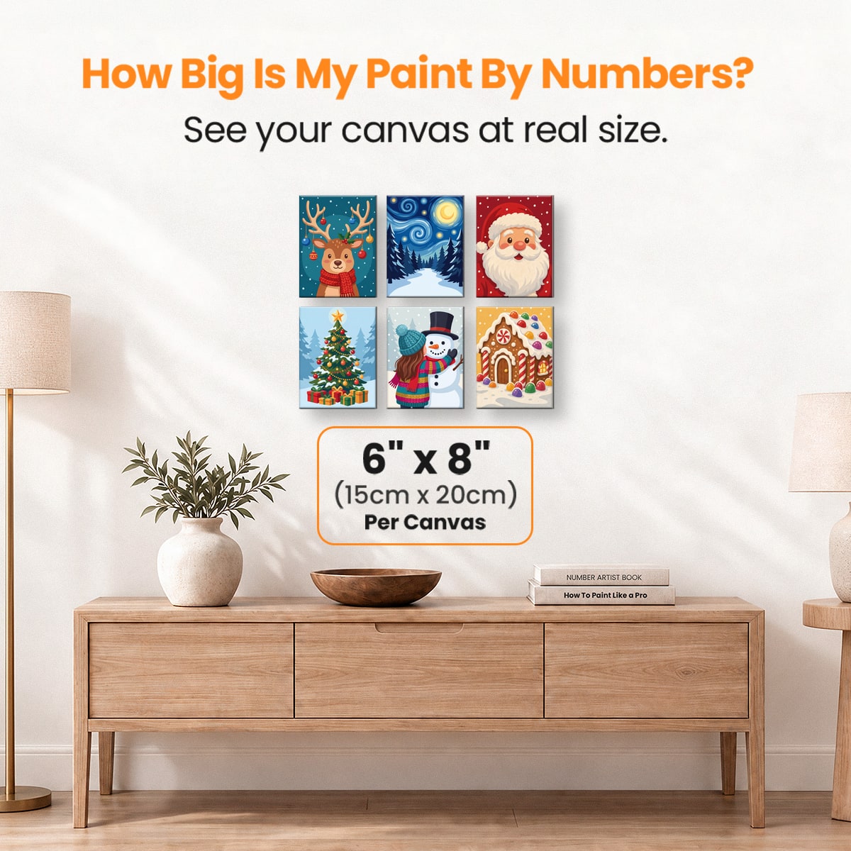Winter Wonderland - Number Artist Paint by Numbers Kits