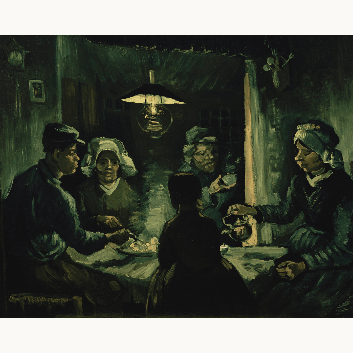 The Potato Eaters by Vincent Van Gogh - Number Artist Paint by Numbers Kits