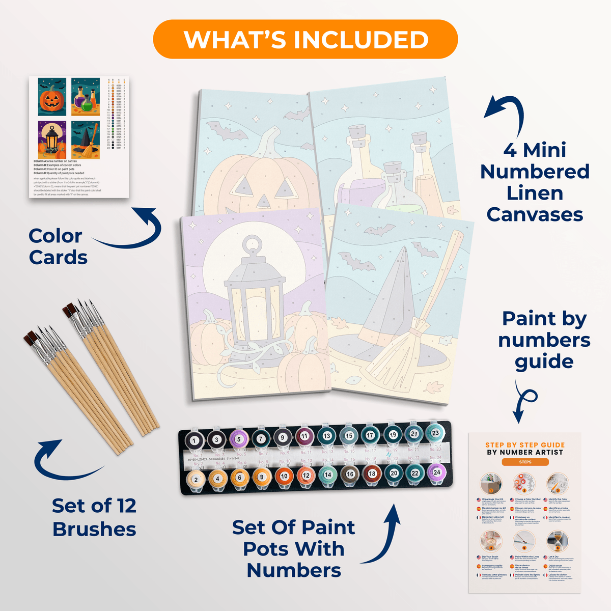 Hexed Hollow - Number Artist Paint by Numbers Kits