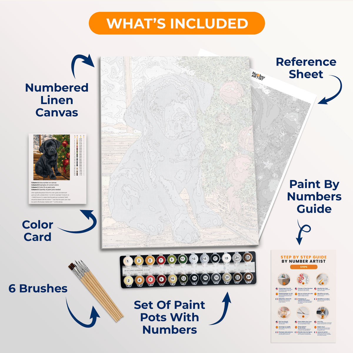 Loyal Heart - Number Artist Paint by Numbers Kits