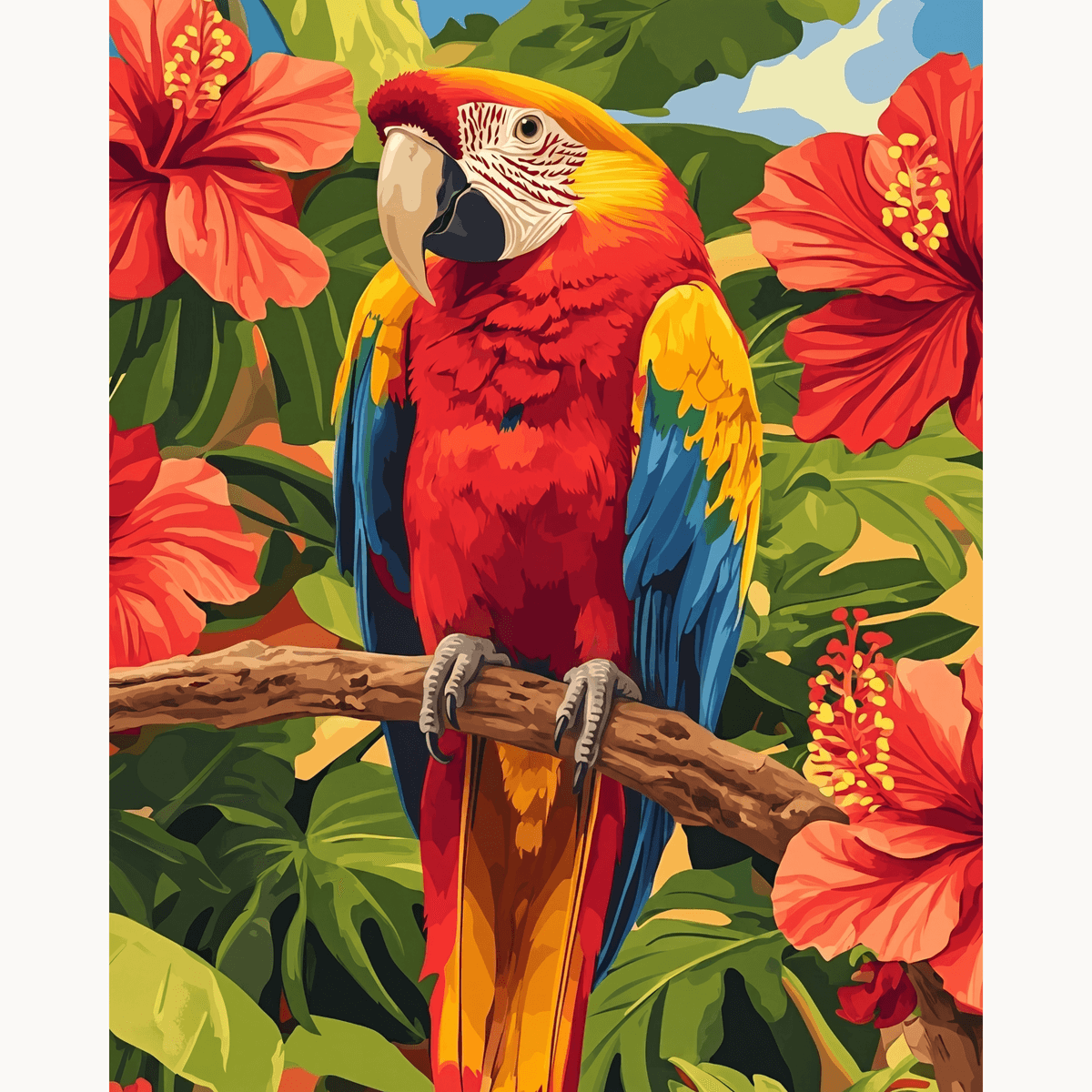 Macaw Portrait