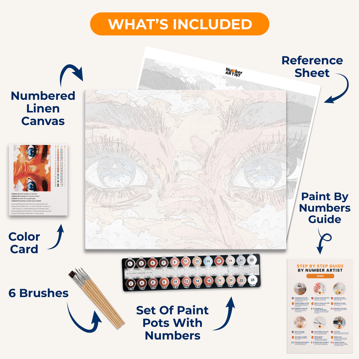 Sweet Child O' Mine - Number Artist Paint by Numbers Kits