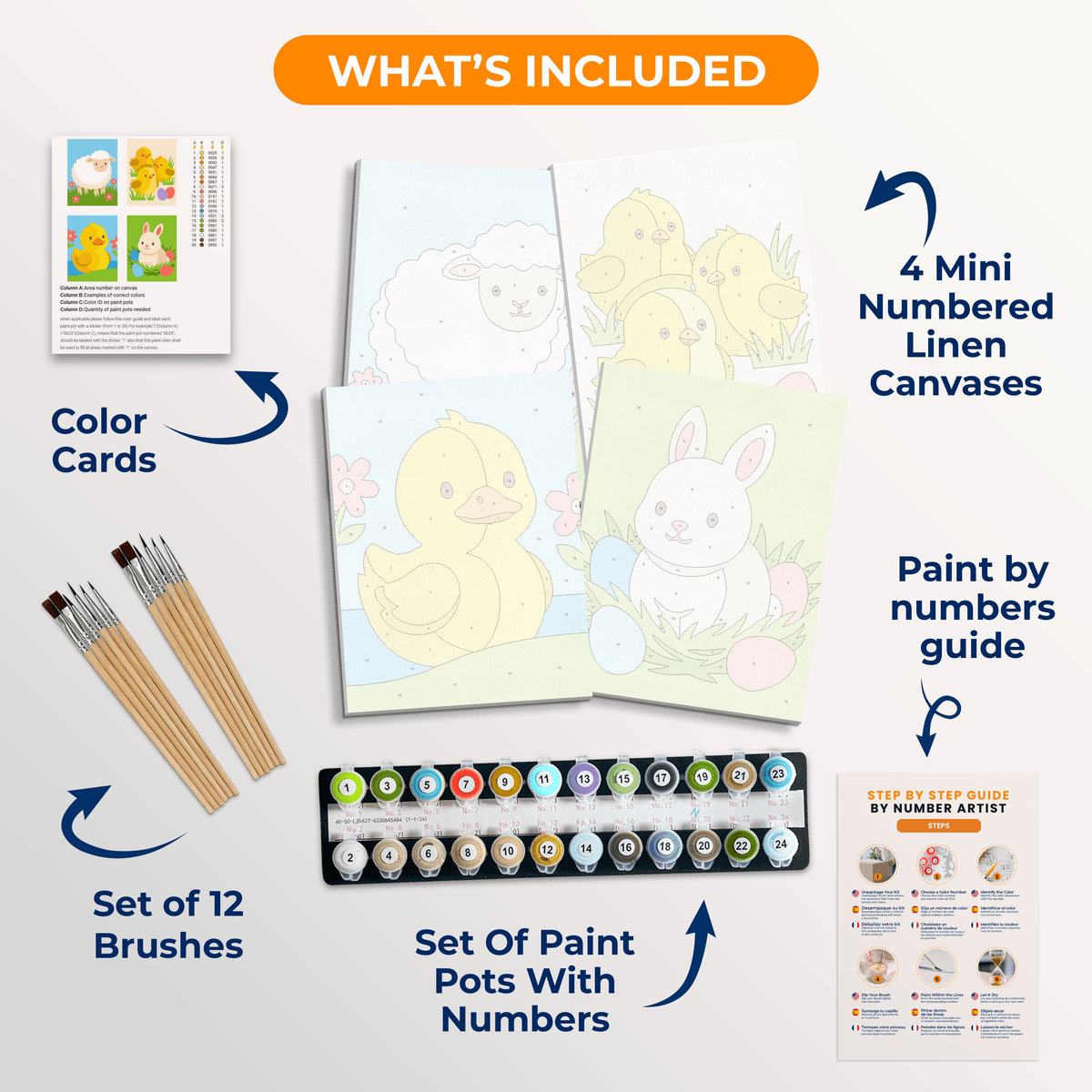 Nest Joy - Number Artist Paint by Numbers Kits