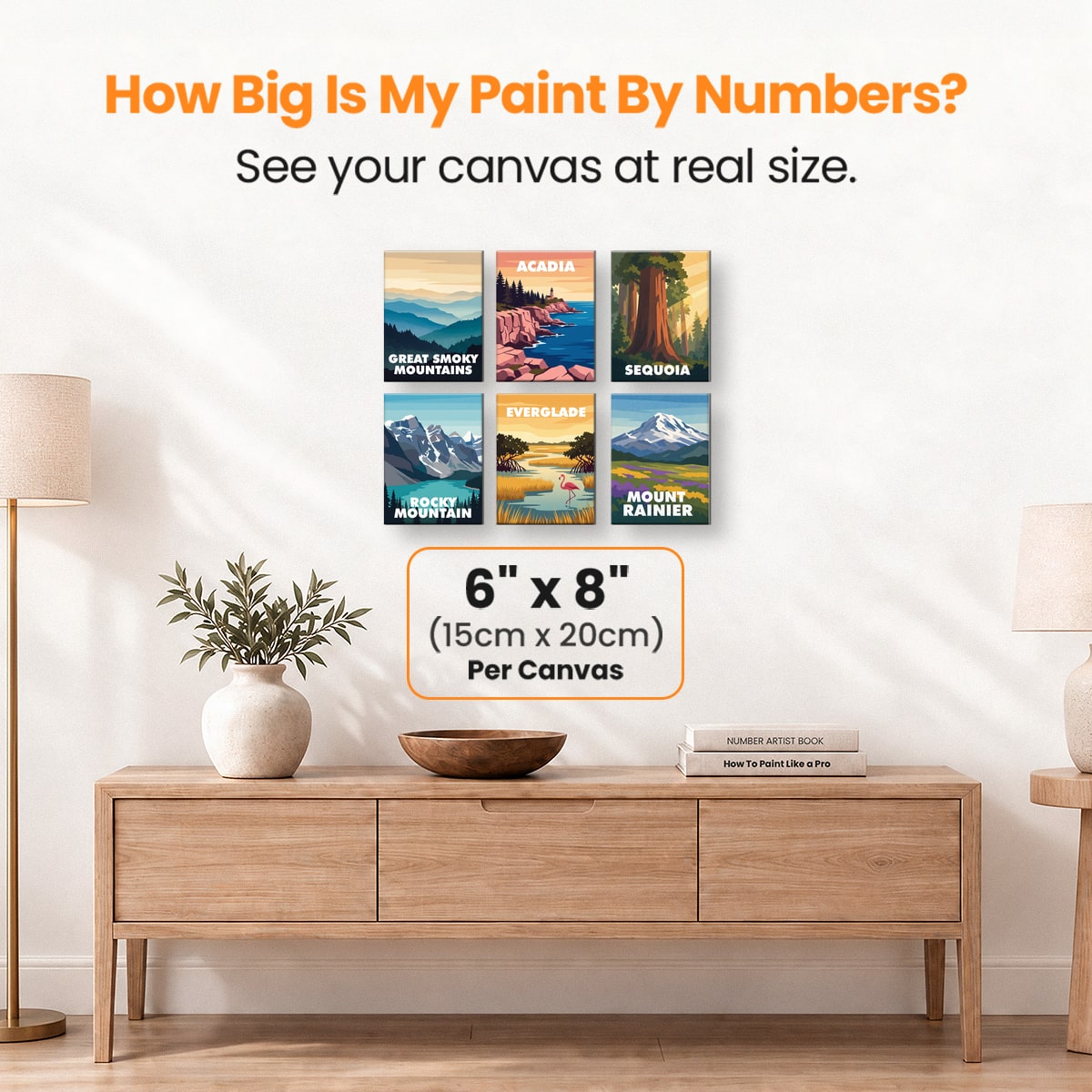 Western Wonders Vol. 3 - Number Artist Paint by Numbers Kits