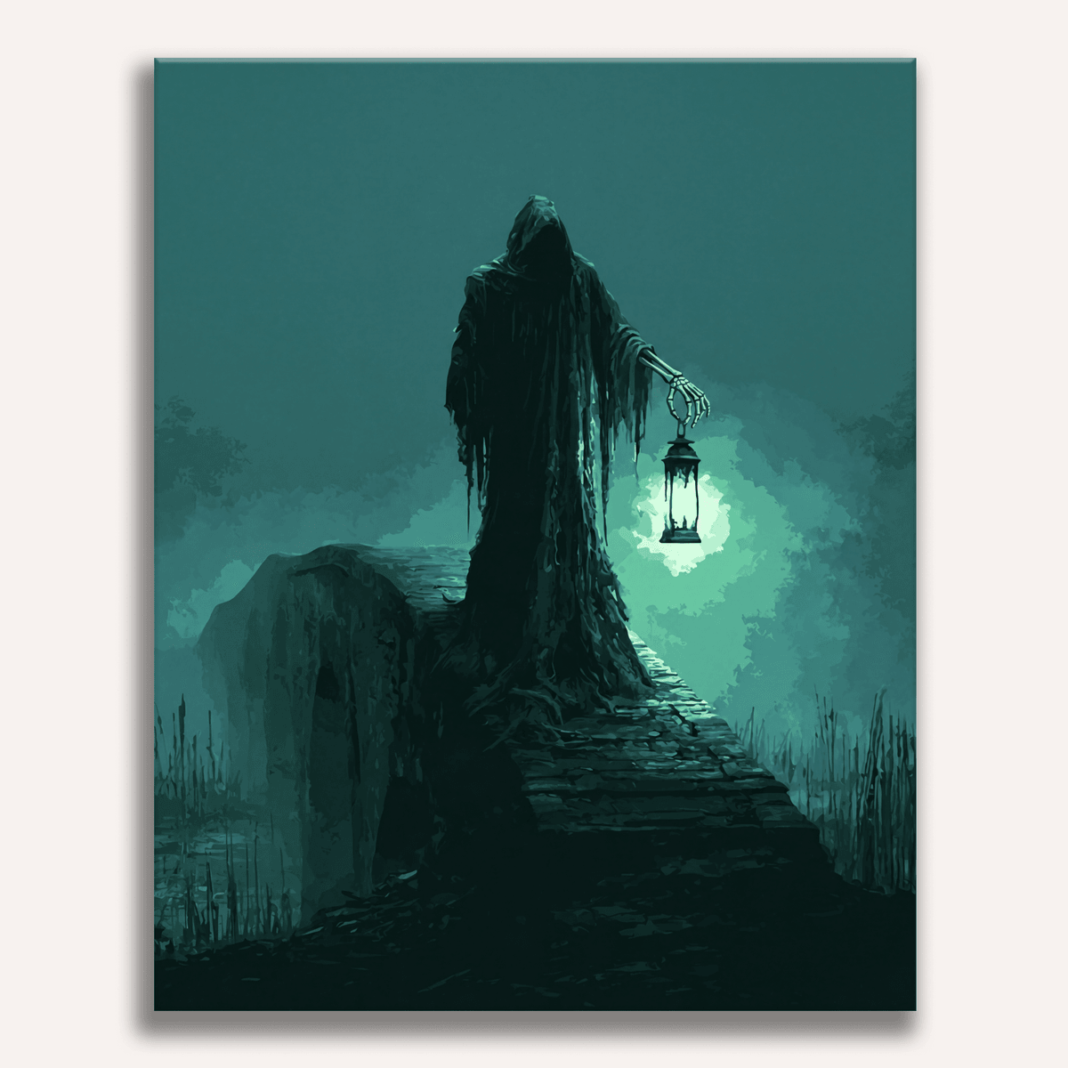 Grim Night - Number Artist Paint by Numbers Kits