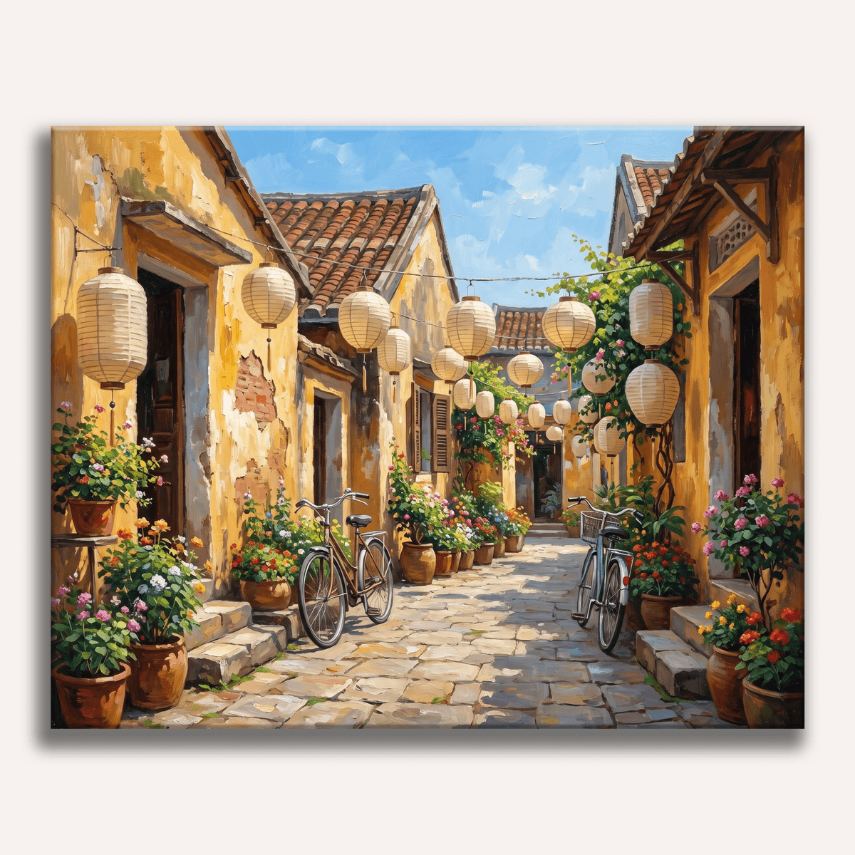 Golden Hour Lane - Number Artist Paint by Numbers Kits