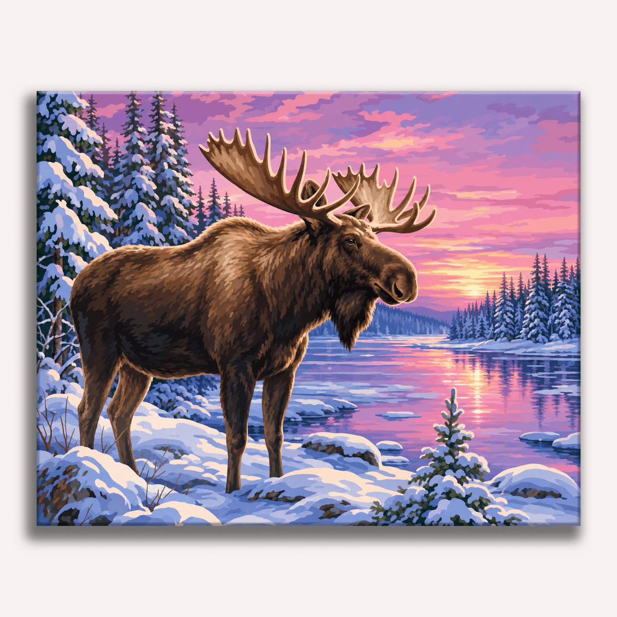 Quiet Giant - Number Artist Paint by Numbers Kits