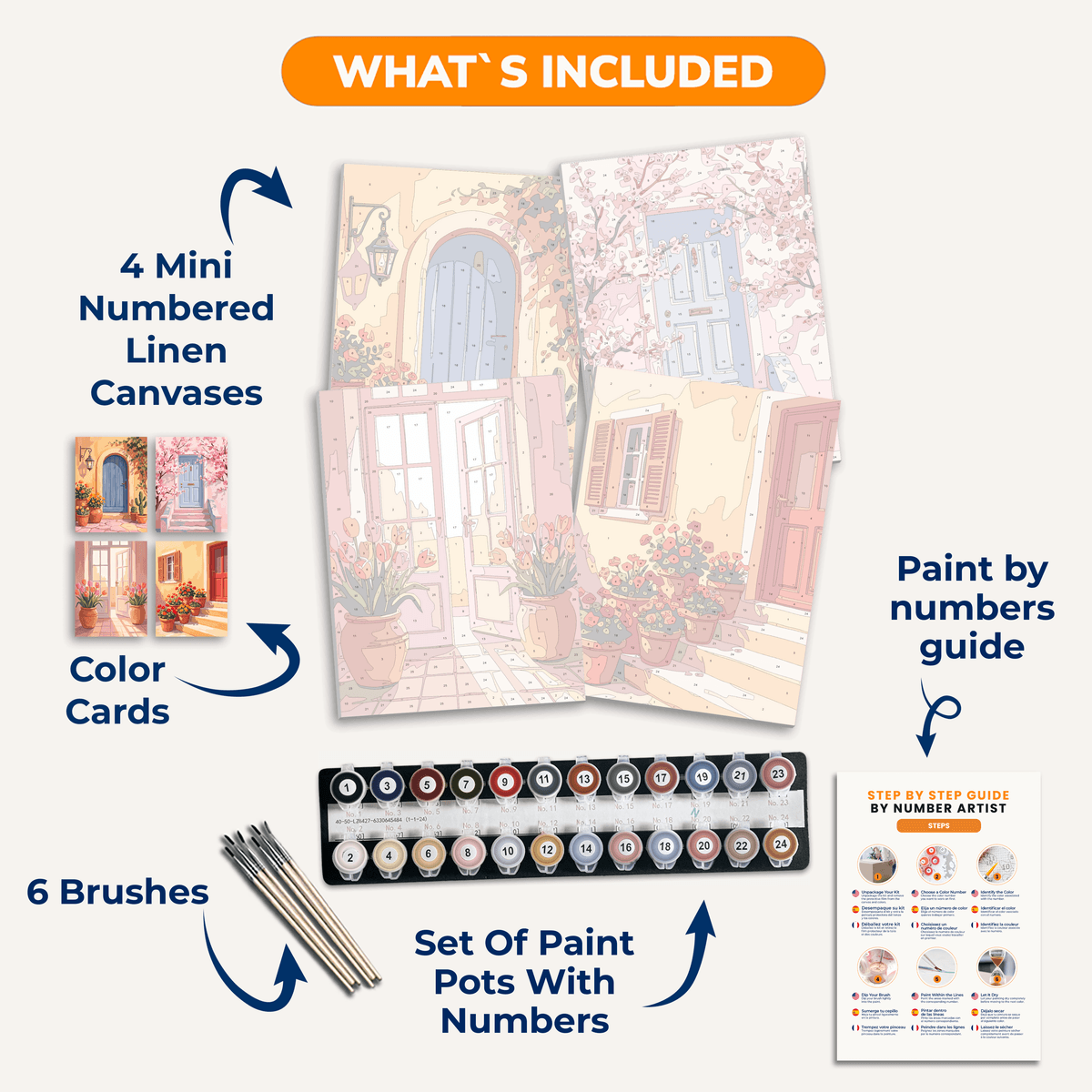 Doorstep Charm Vol. 3 - Number Artist Paint by Numbers Kits