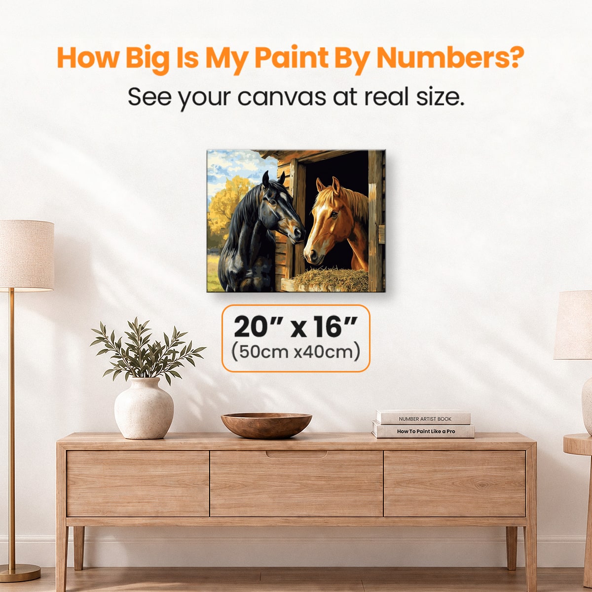 Stable Companion - Number Artist Paint by Numbers Kits