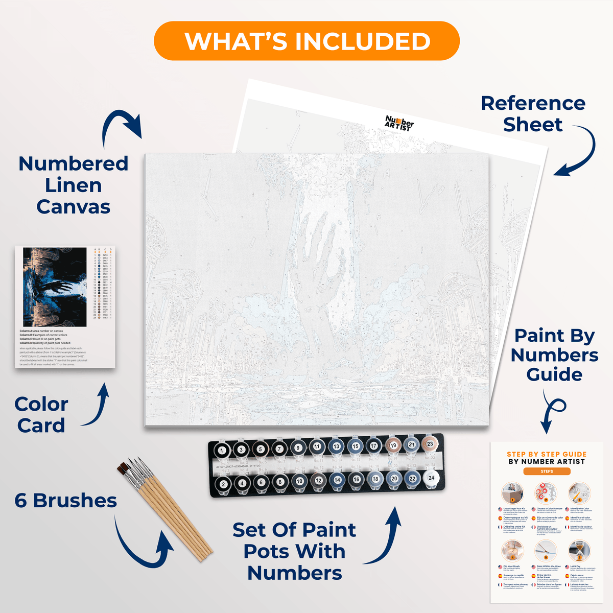 Emerging Death - Number Artist Paint by Numbers Kits