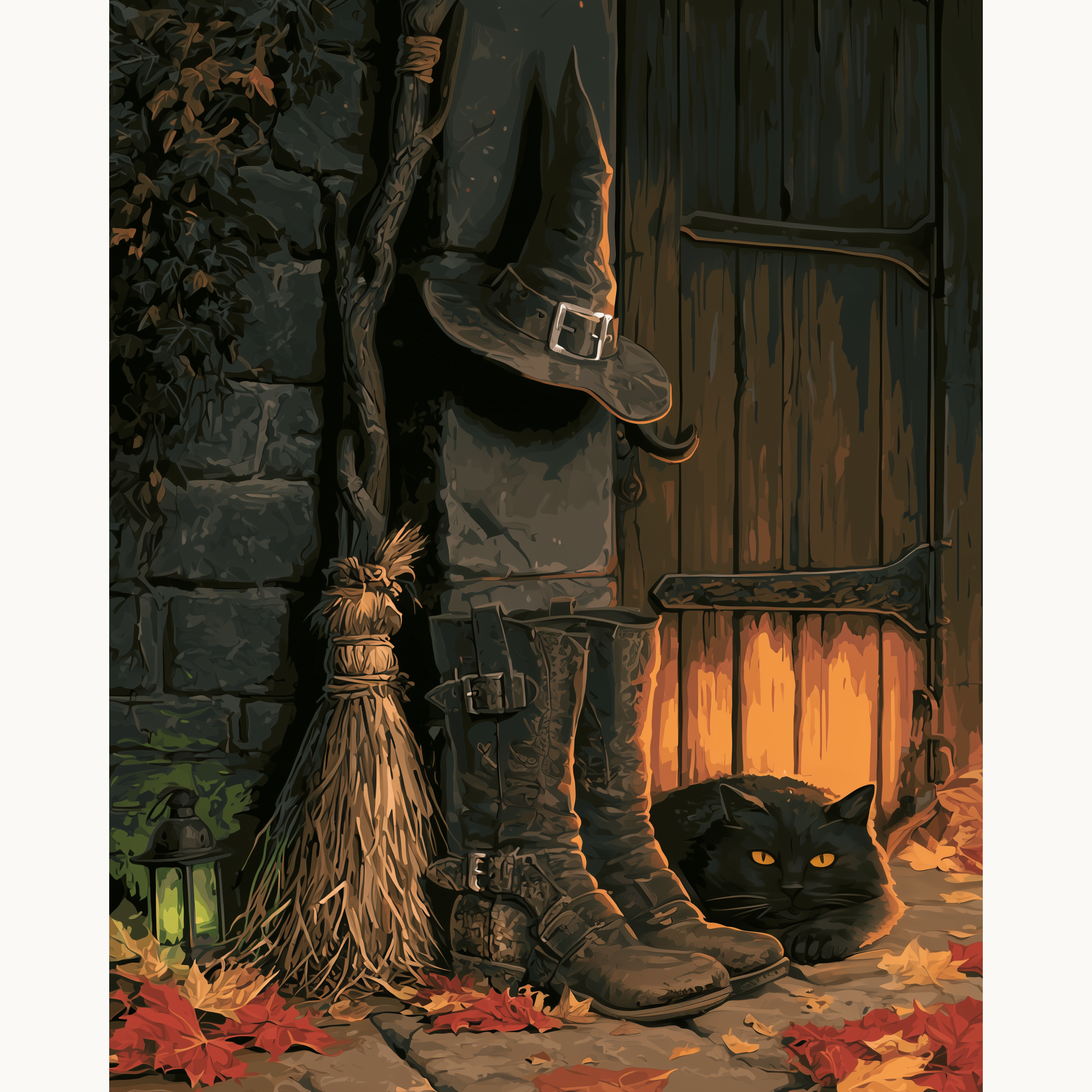 Witch Accessories - Number Artist Paint by Numbers Kits
