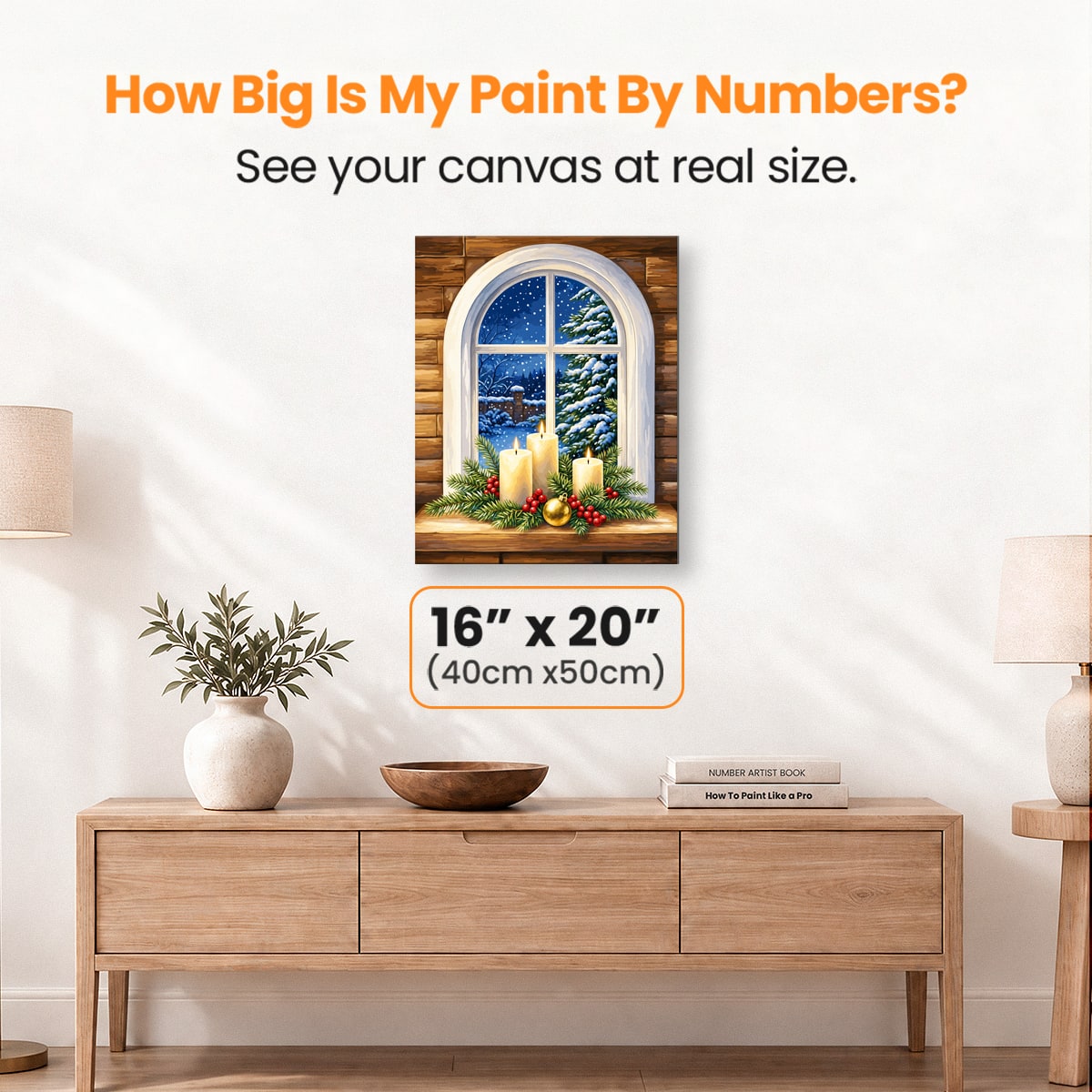 Peaceful Glow - Number Artist Paint by Numbers Kits