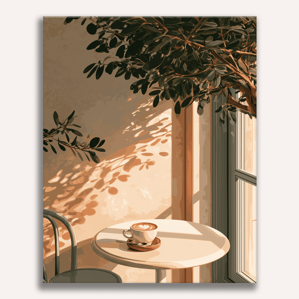 Shades of Cappuccino - Number Artist Paint by Numbers Kits