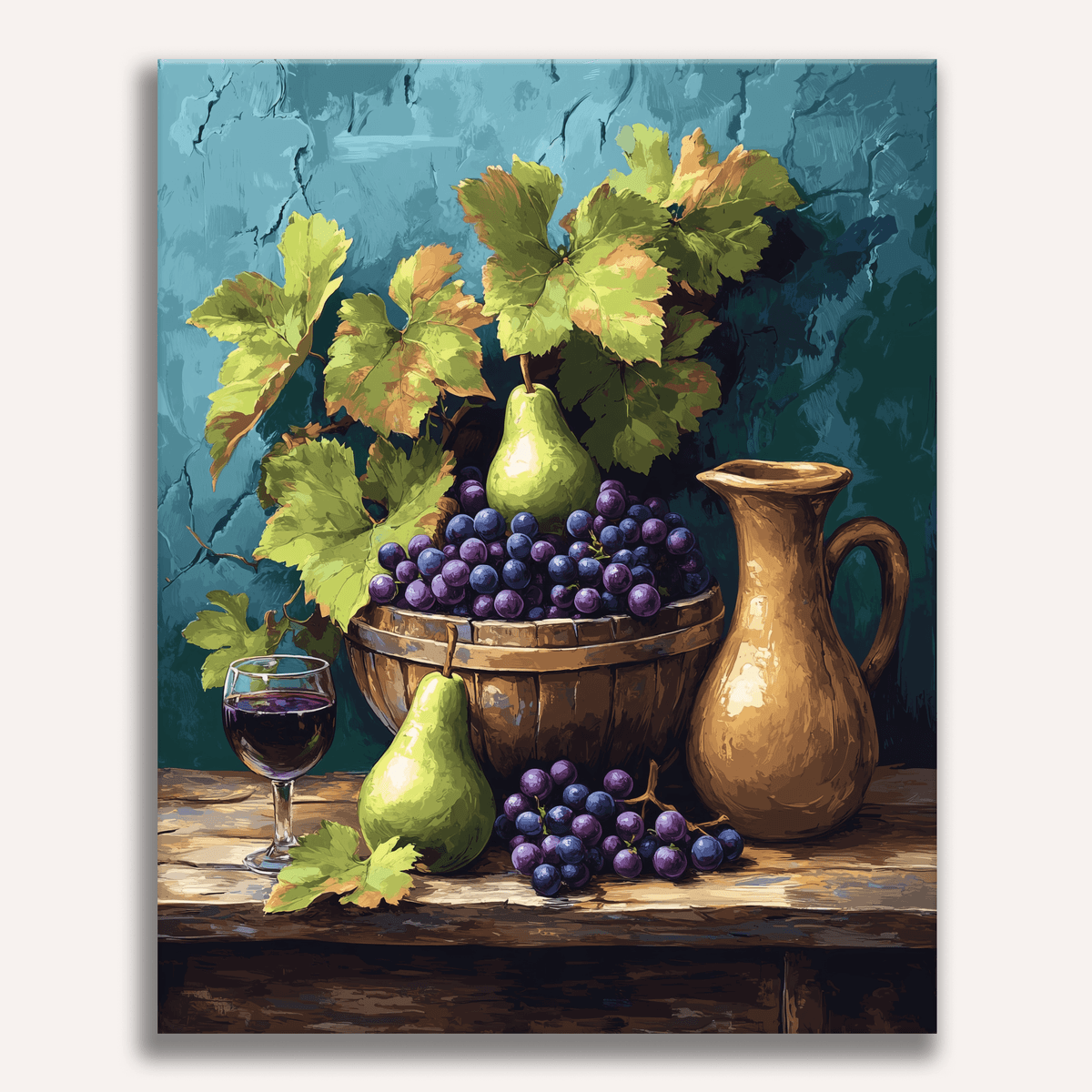 Tuscan Harvest - Number Artist Paint by Numbers Kits