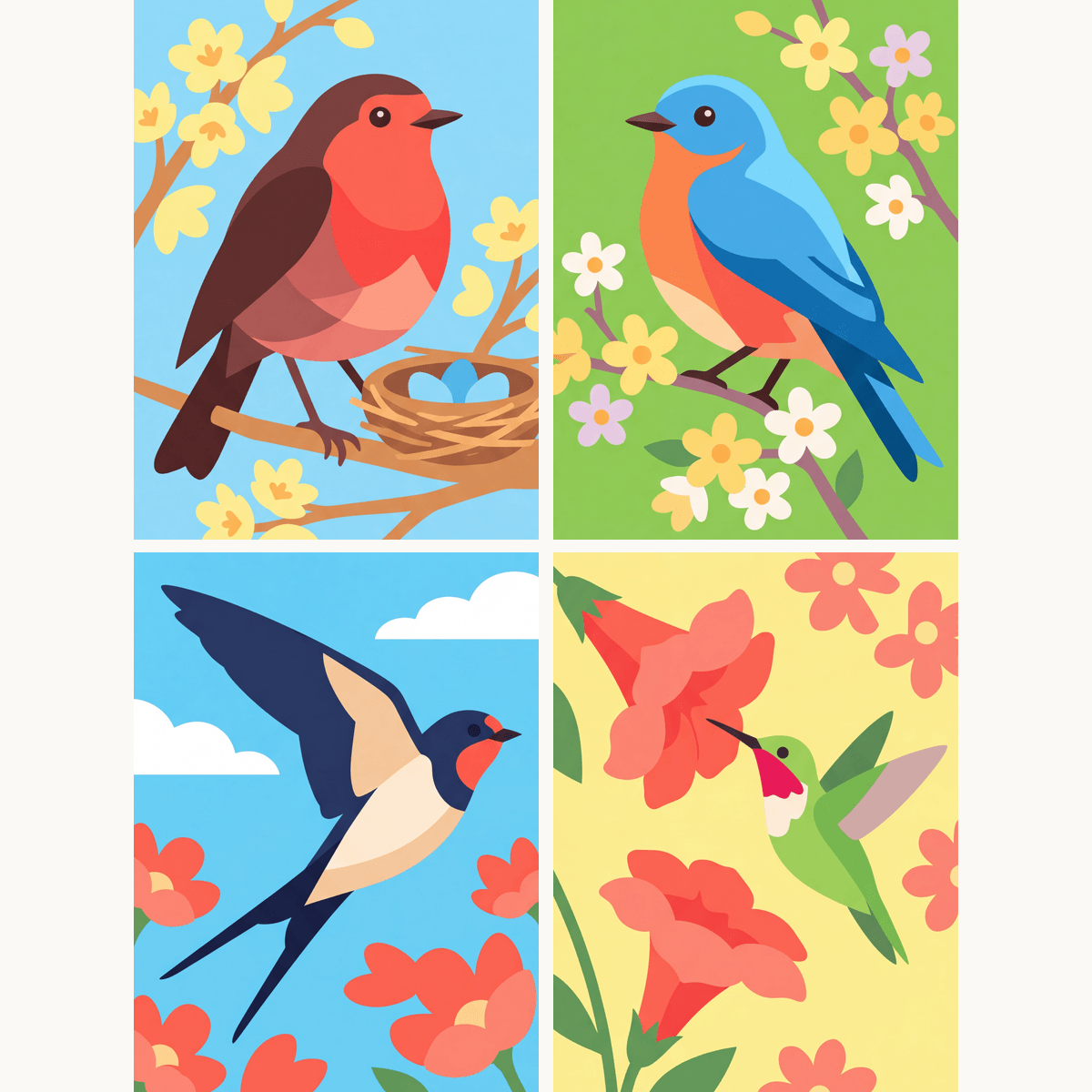 Morning Song - Number Artist Paint by Numbers Kits