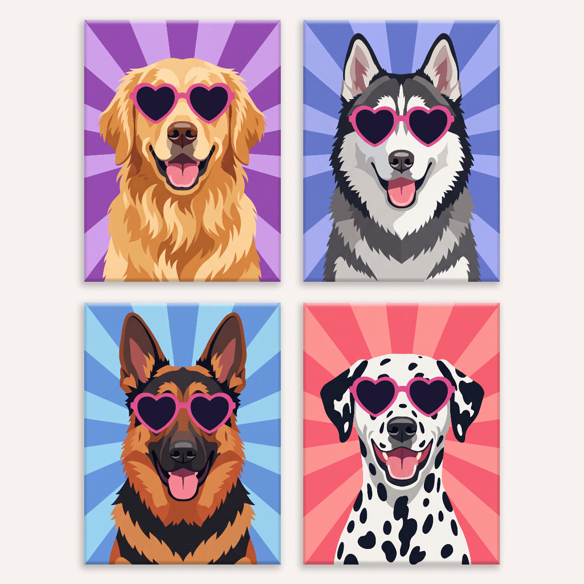 Heart Eyes - Number Artist Paint by Numbers Kits