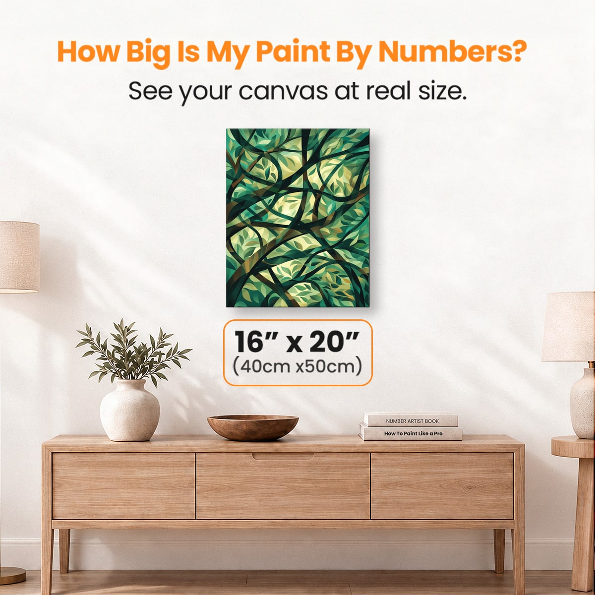Forest Lush - Number Artist Paint by Numbers Kits