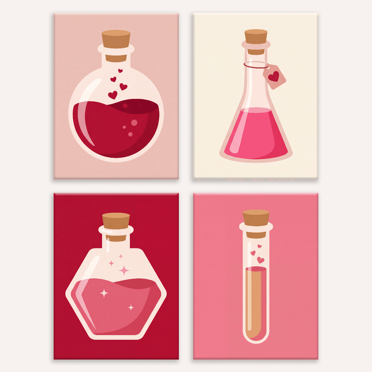 Love Potions - Number Artist Paint by Numbers Kits
