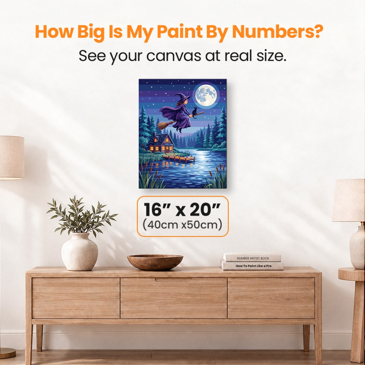 Whimsical Night - Number Artist Paint by Numbers Kits