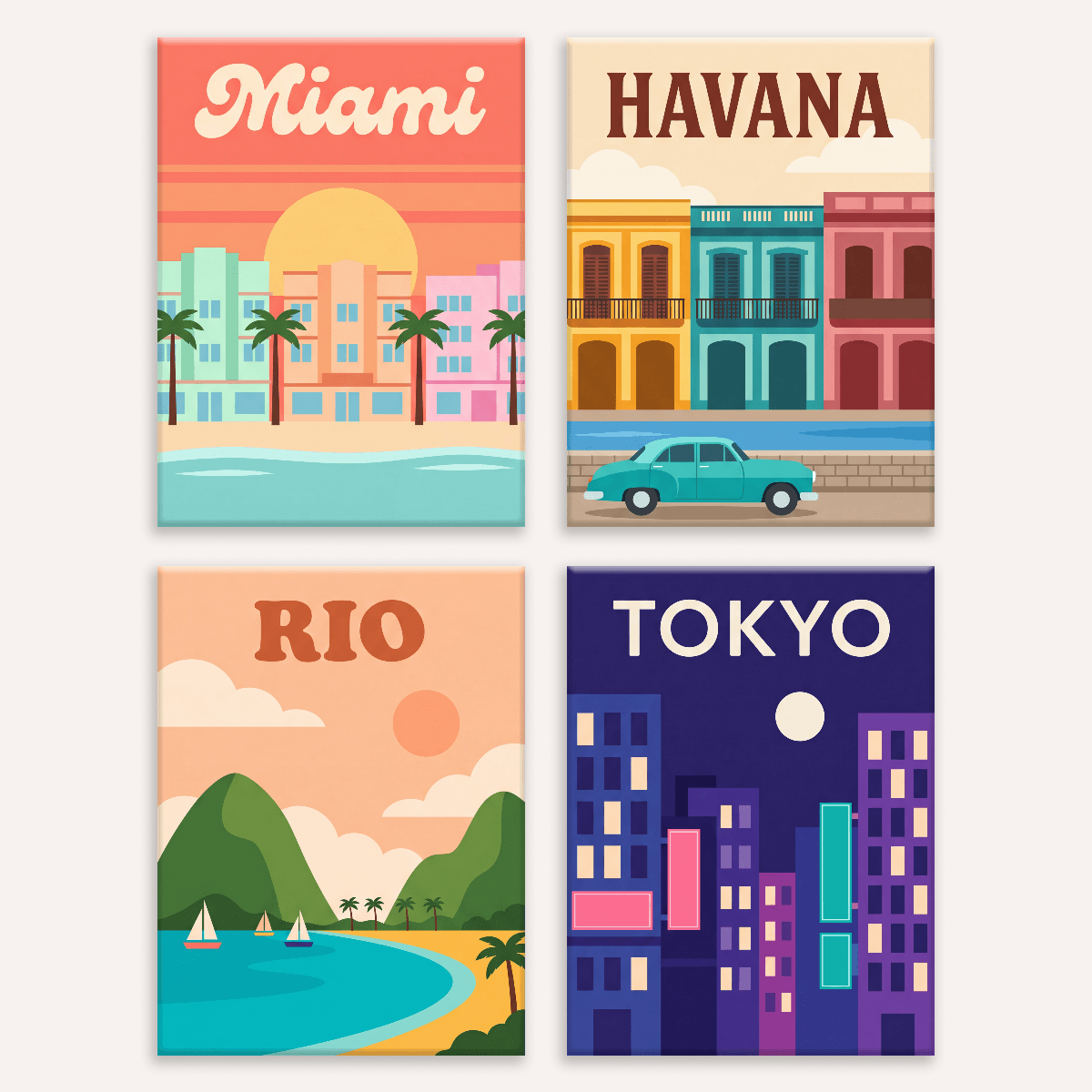 Paradise Passport - Number Artist Paint by Numbers Kits
