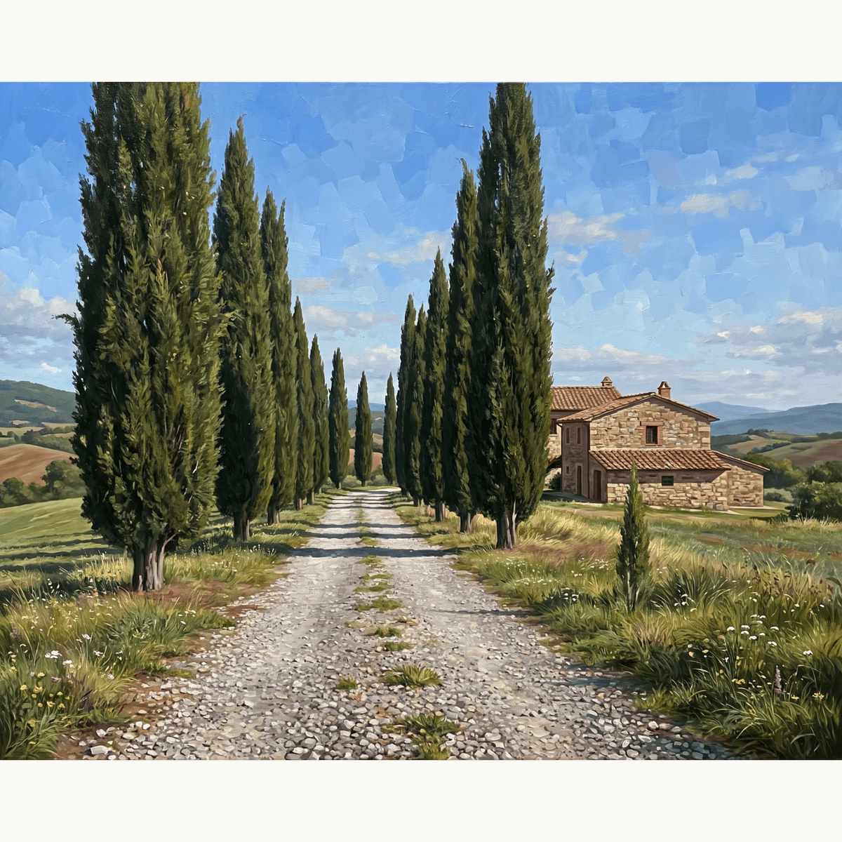 Cypress Dreams - Number Artist Paint by Numbers Kits