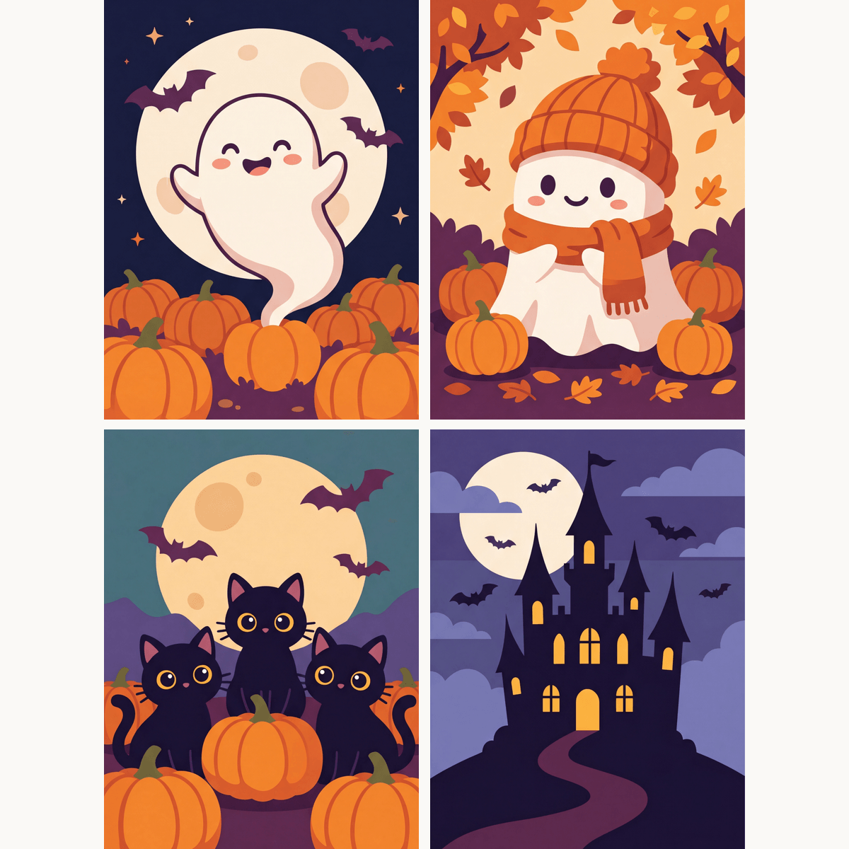 Spooky Season - Number Artist Paint by Numbers Kits