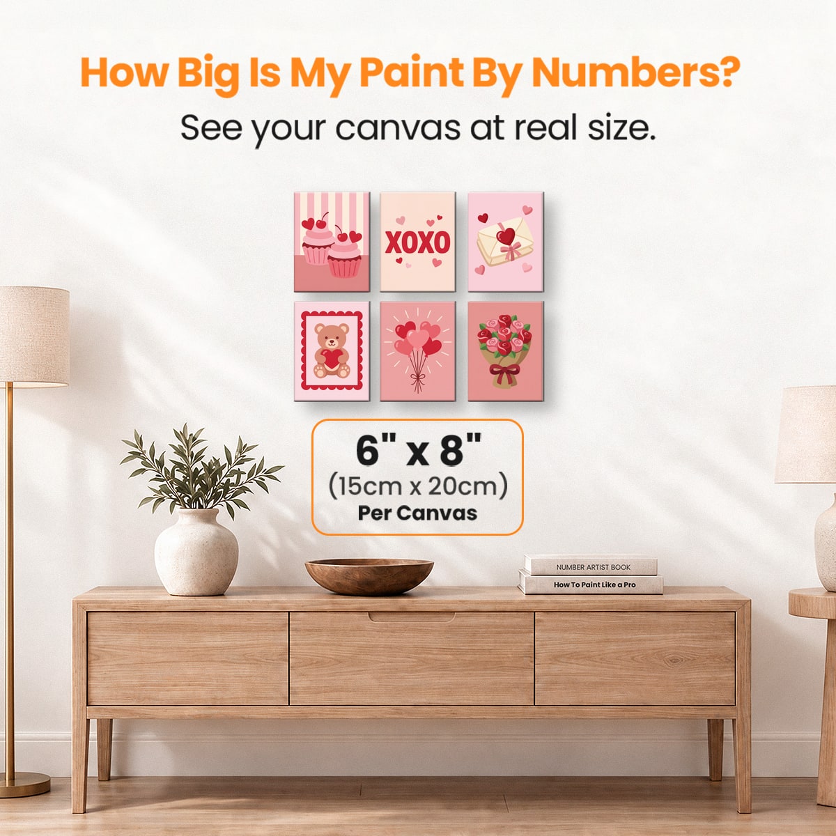 All My Love - Number Artist Paint by Numbers Kits