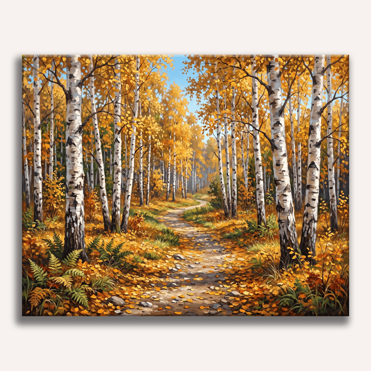 Birch Forest - Number Artist Paint by Numbers Kits