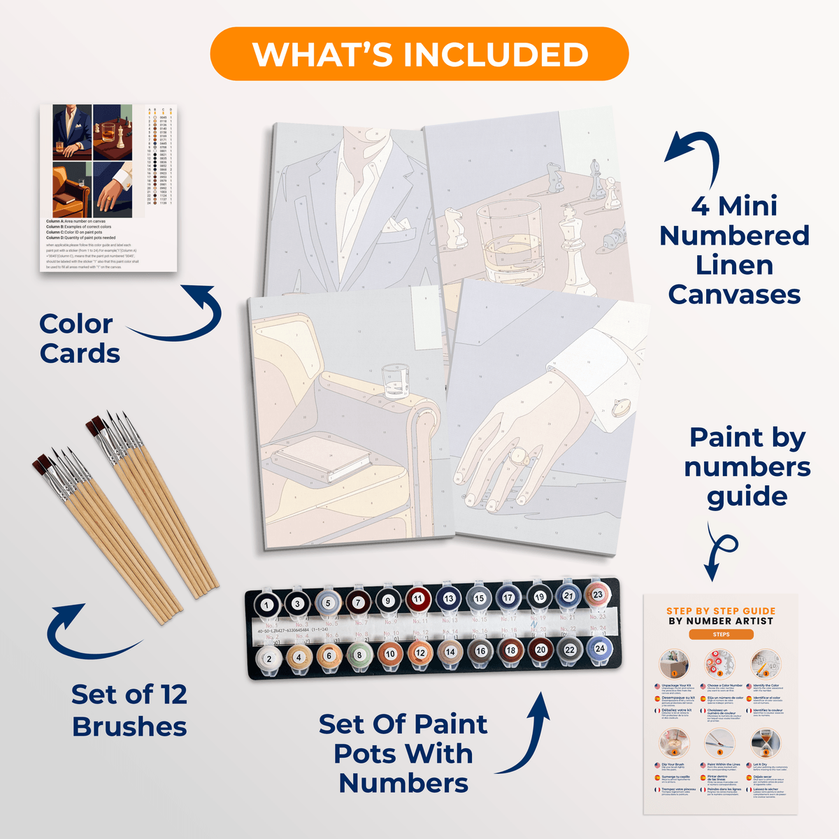 Old Money Hour - Number Artist Paint by Numbers Kits