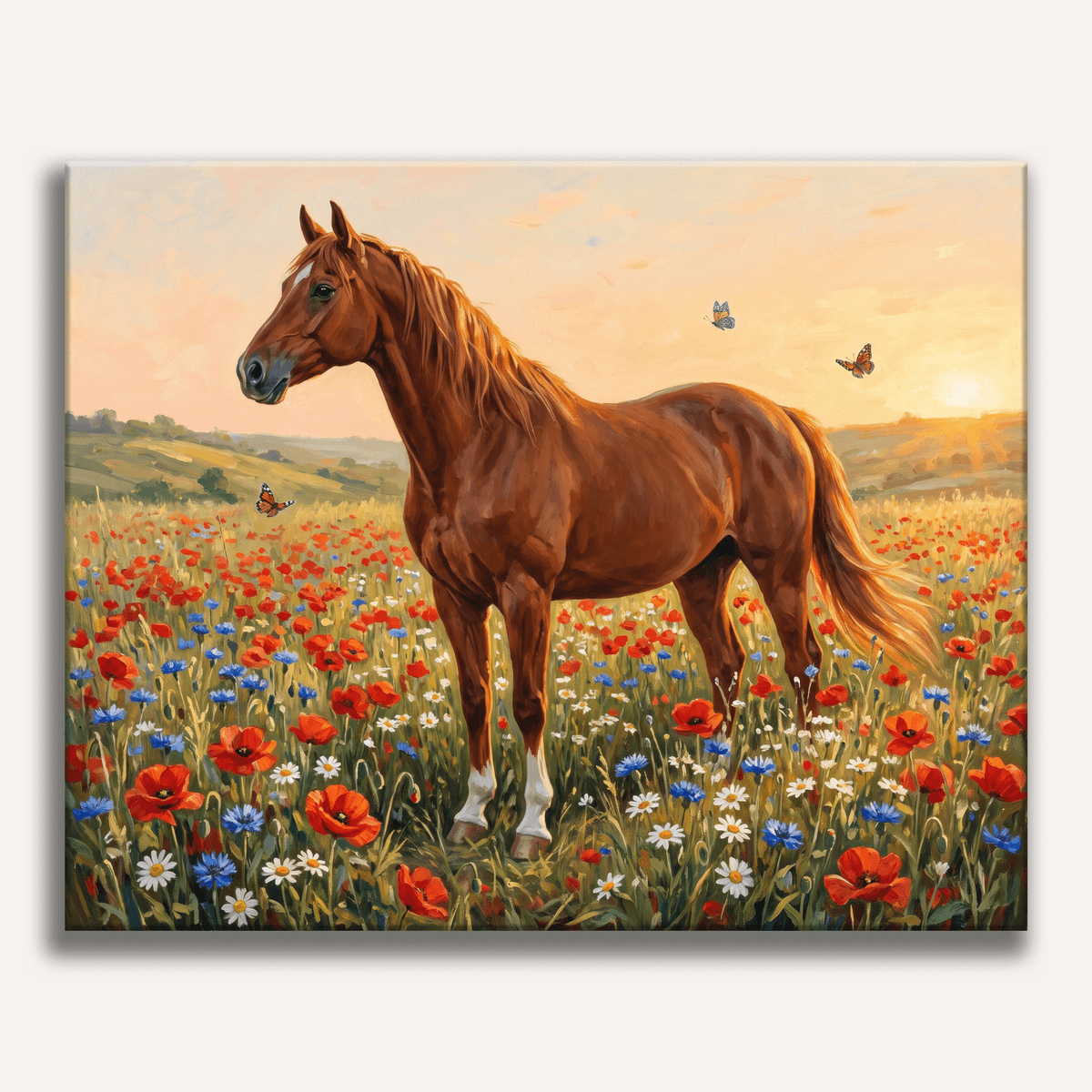 Proud Meadow - Number Artist Paint by Numbers Kits