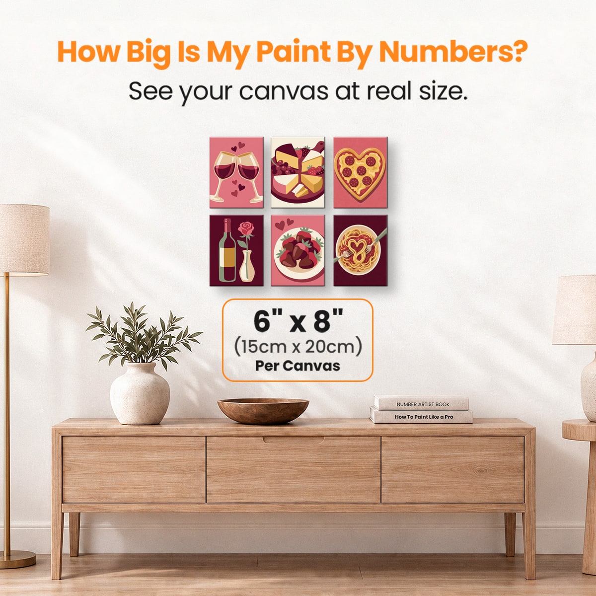 Dining Soulmates - Number Artist Paint by Numbers Kits