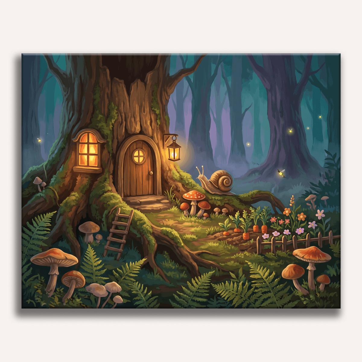 Cozy Gnome Home - Number Artist Paint by Numbers Kits