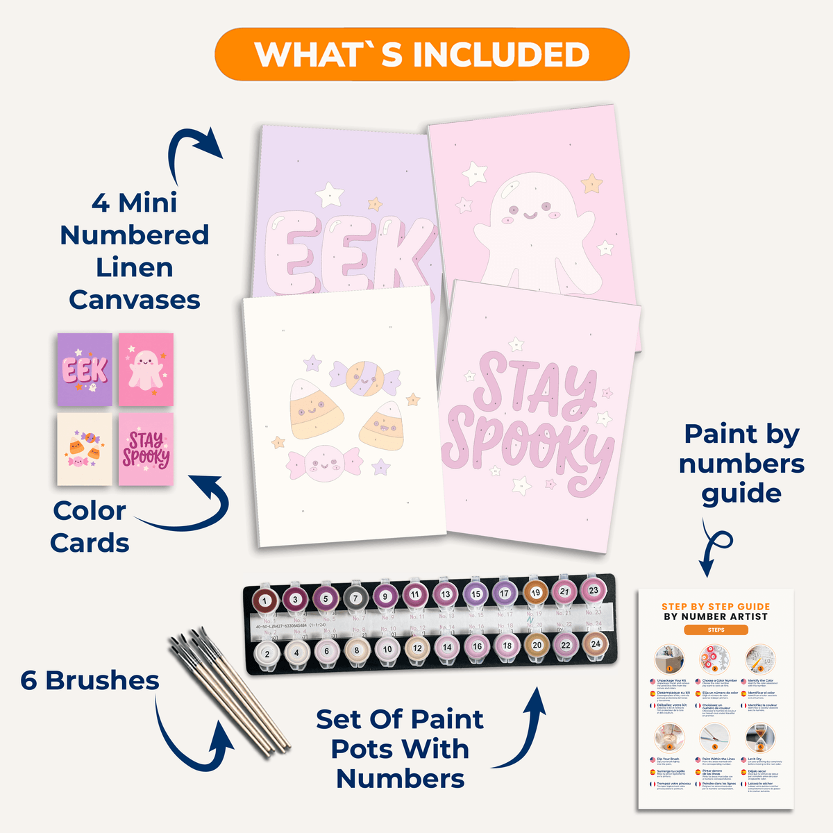 Stay Spooky - Number Artist Paint by Numbers Kits