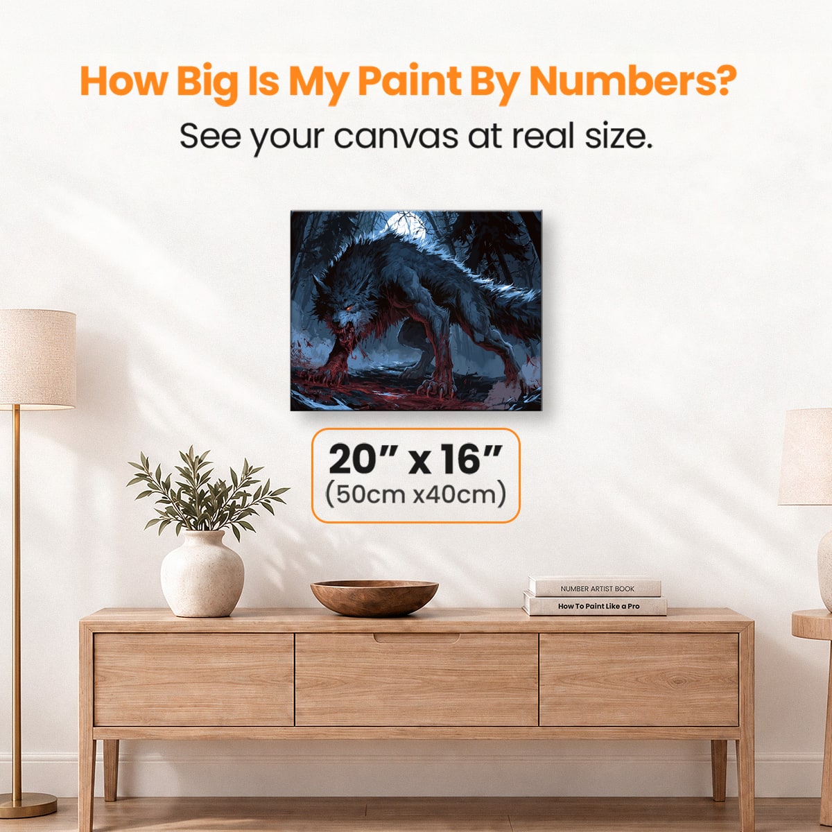 Pure Bloodlust - Number Artist Paint by Numbers Kits