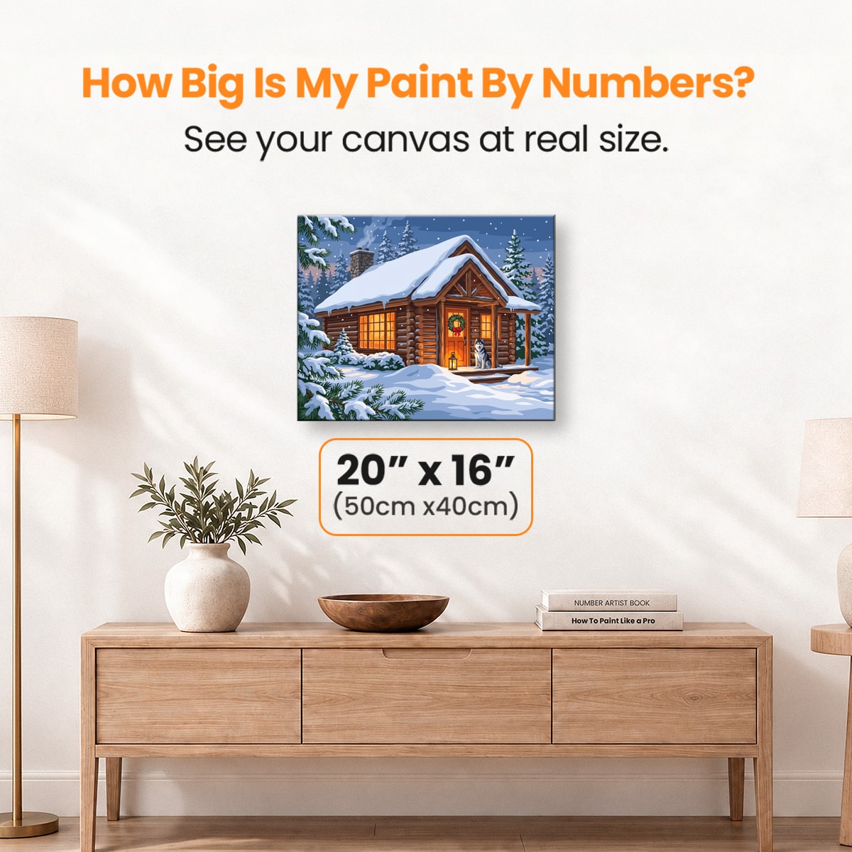 Husky Welcome - Number Artist Paint by Numbers Kits