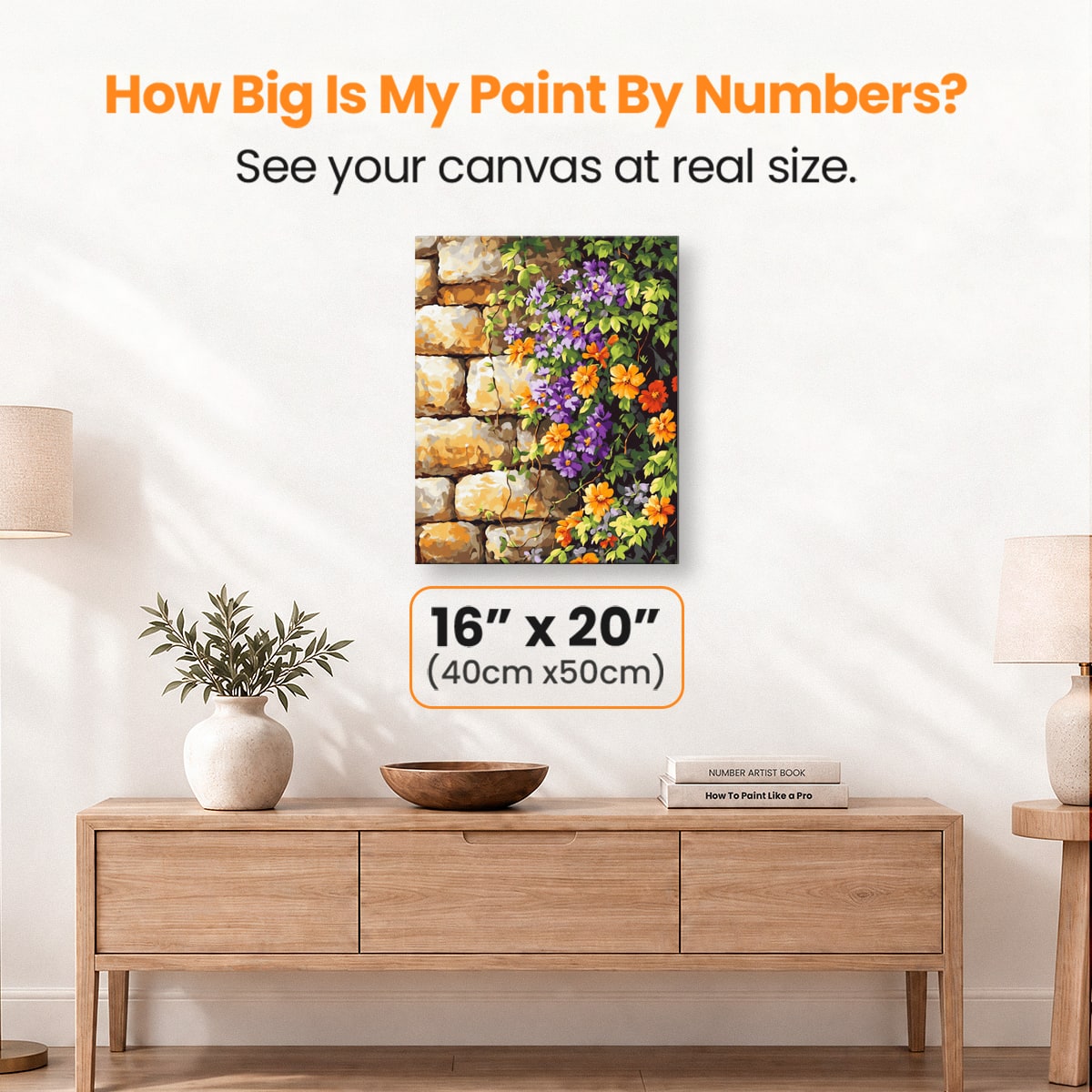 Vine Walls - Number Artist Paint by Numbers Kits
