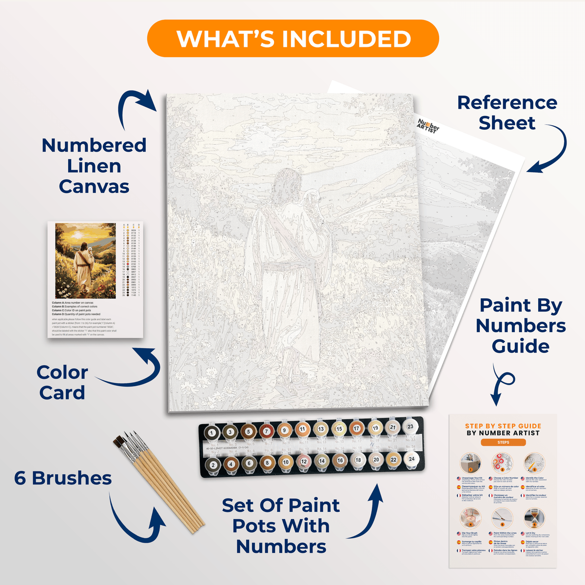 Golden Hour - Number Artist Paint by Numbers Kits
