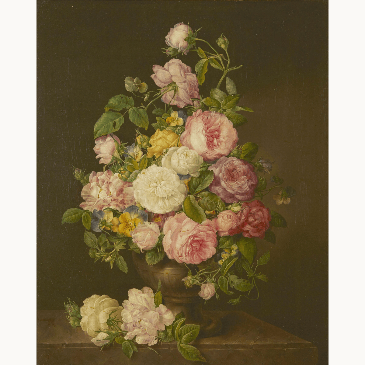 Flower Still Life by Franz Xaver Petter - Number Artist Paint by Numbers Kits