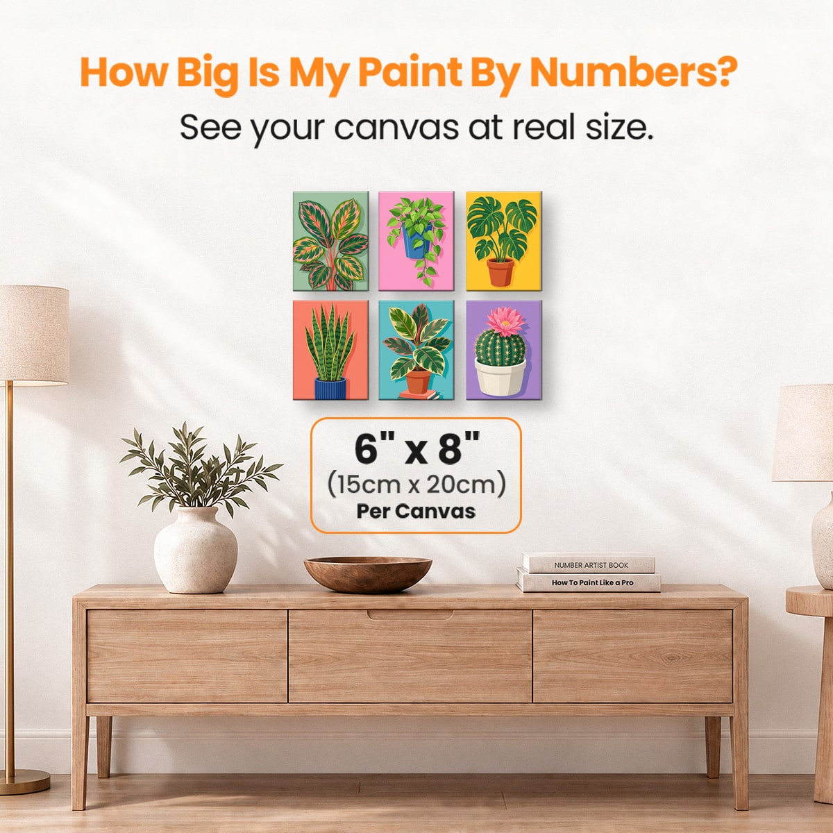 A Home That Grows - Number Artist Paint by Numbers Kits