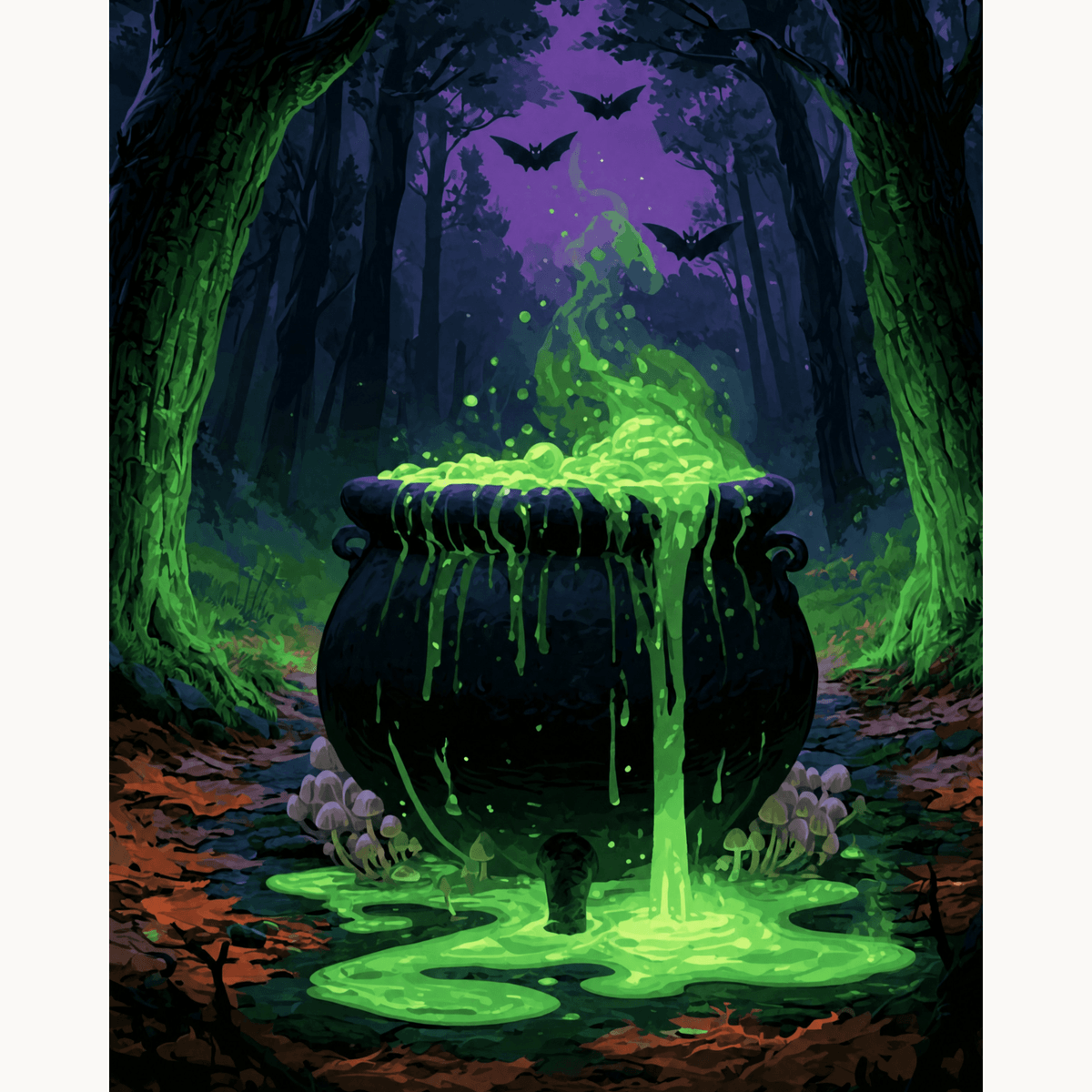 Cauldron Mess - Number Artist Paint by Numbers Kits