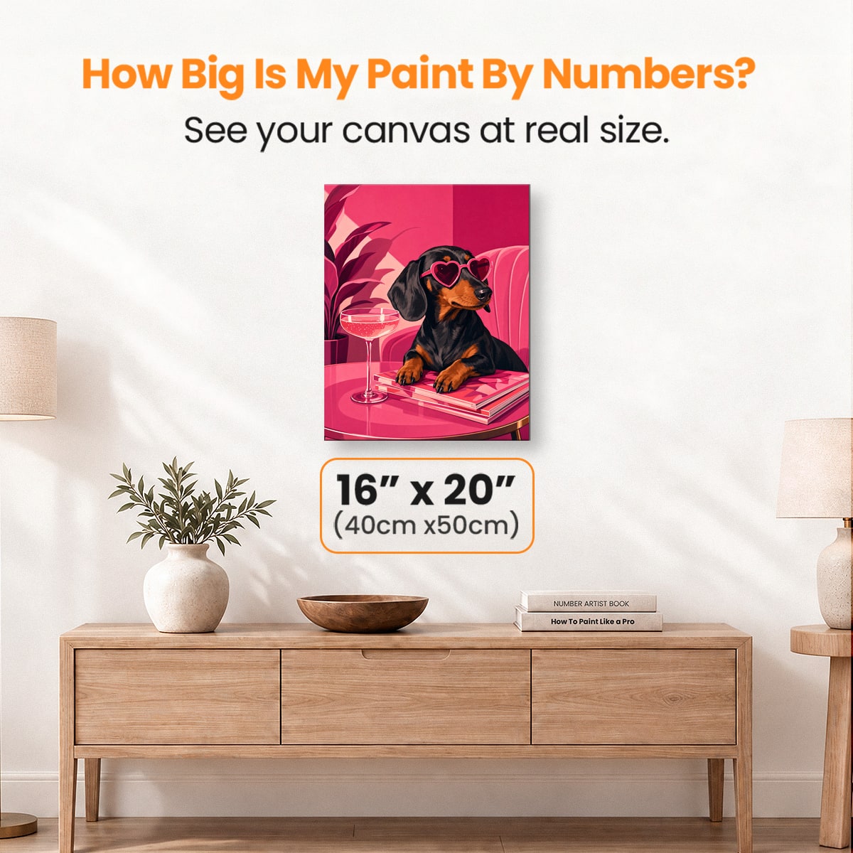 Romantic Pup - Number Artist Paint by Numbers Kits