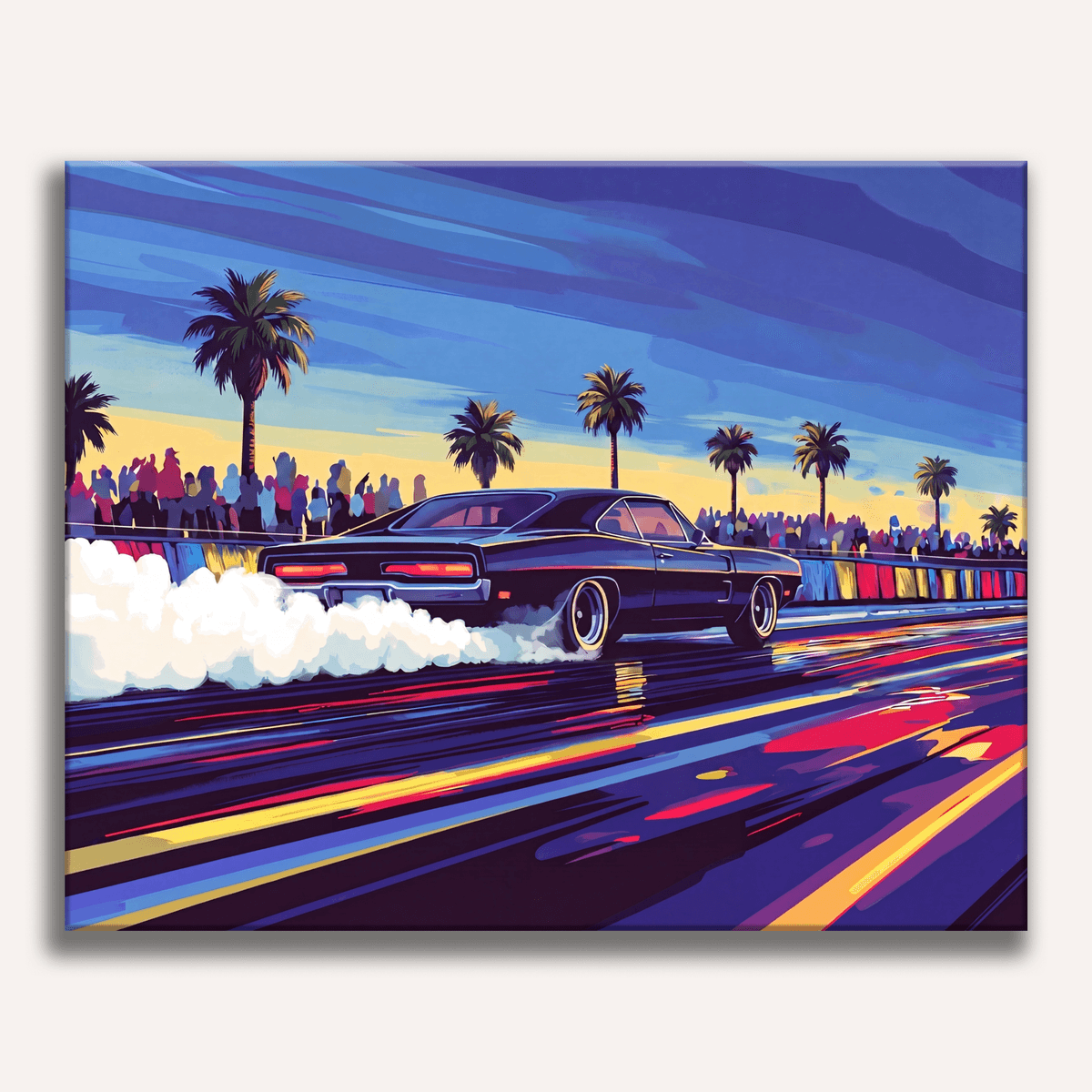 Drag Strip - Number Artist Paint by Numbers Kits