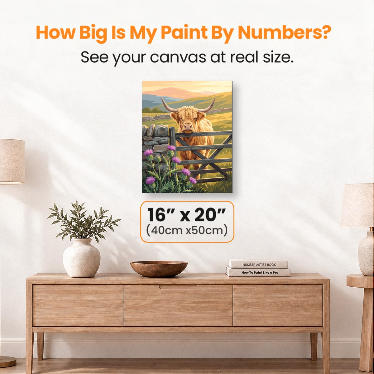 Thistle Gate Evening - Number Artist Paint by Numbers Kits
